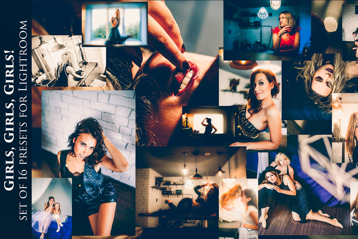 Presets for stylish Portraits, an Action Add-On by Graphics, Presets, Photos (Photo 1 of 26)