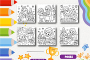 Christmas Feelings Coloring Book, a Seasonal Illustration by Design Zone (Thumbnail 4 of 5)