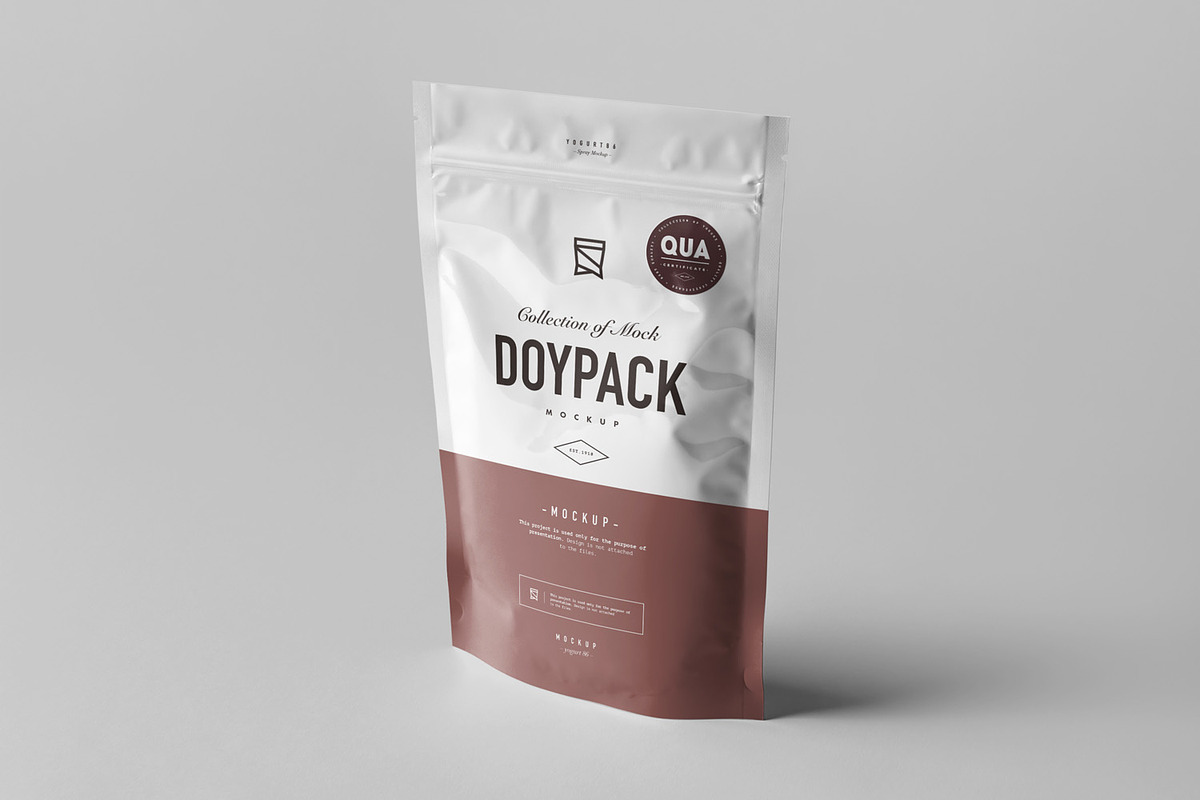 Doypack Mock-up 2, a Cups & Container Mockup by Yogurt86 (Photo 12 of 12)
