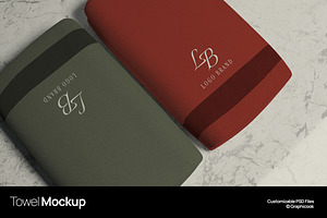 Towel Mockup, a Product Mockup by graphicook