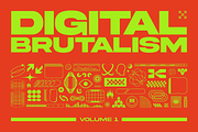 DIGITAL BRUTALISM Volume 1, an Object Graphic by Fivehead Studio (Thumbnail 1 of 7)