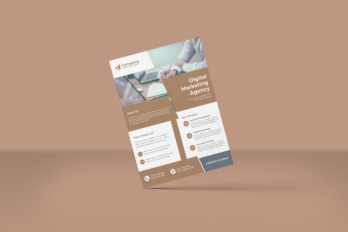Flyer Template Design, a Flyer Template by Lakhan1998 (Photo 4 of 6)