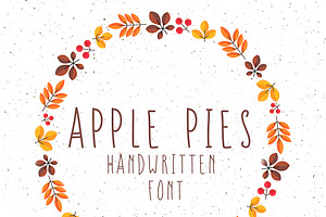 Apple Pies Handwritten Font