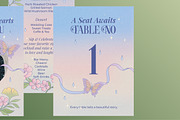 Whimsical Wedding Package - 7, an Invitation Template by Squirrel92 (Thumbnail 5 of 7)