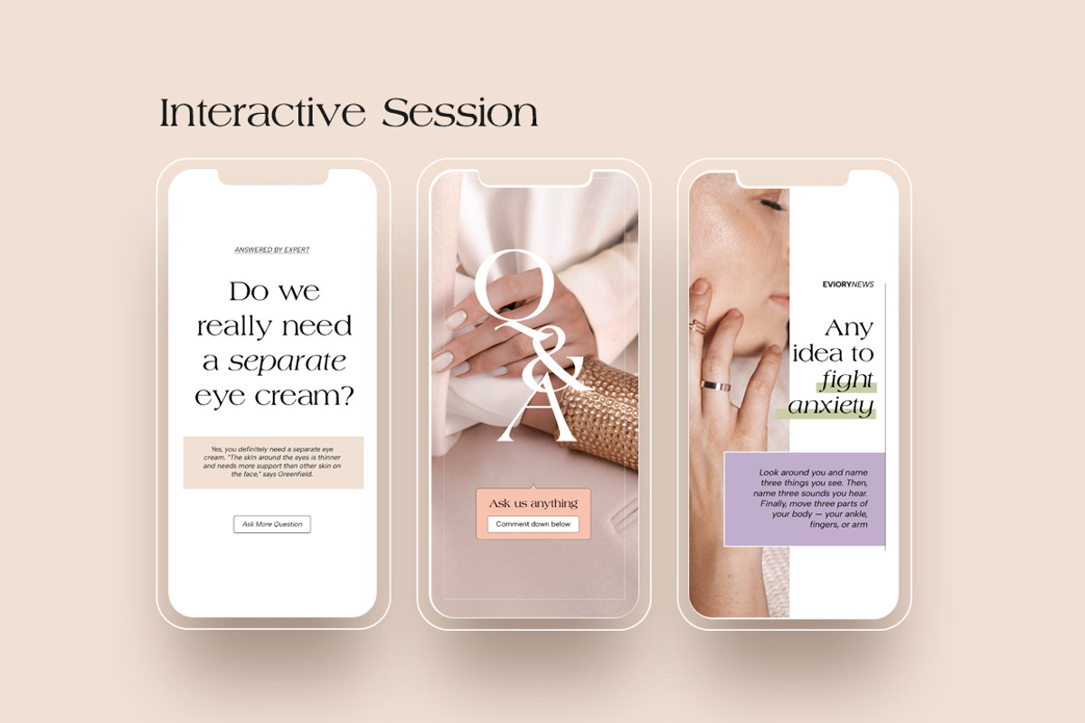 Blog & News Room Instagram CANVA PS, a Social Media Template by Eviory (Photo 23 of 26)