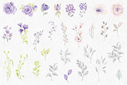 'Purple Delight' Watercolor Collecti, an Illustration by fashionaddict (Thumbnail 8 of 8)
