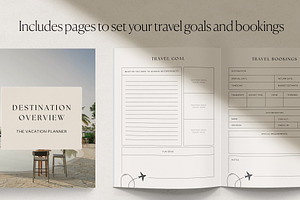 The Vacation Planner Canva