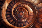 69 Spiral wooden staircases, an Architecture Photo by Handmadefont (Thumbnail 71 of 73)