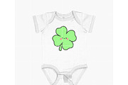 Cute Baby Clover SVG Bundle, an Illustration by TheHitShop (Thumbnail 9 of 10)