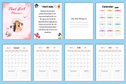 2024-2025 That Girl Planner Canva, a Stationery Template by Designmela01 (Thumbnail 2 of 8)