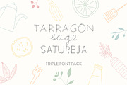 Tarragon, Sage & Satureja, a Font by Storyteller Imagery (Thumbnail 1 of 12)