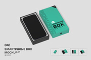 Smartphone Box - Mockup, a Mockup by Rometheme Std (Thumbnail 1 of 5)