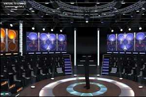 TV Studio Entertainment Set 3