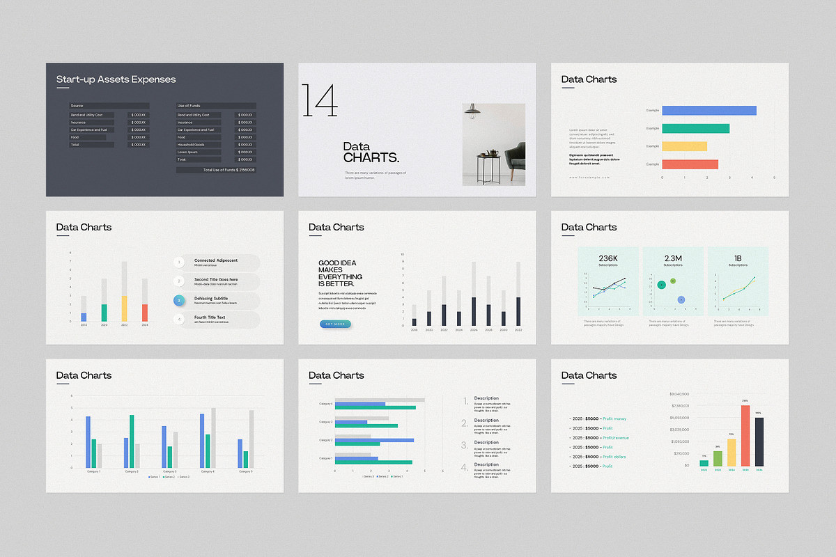 Business Plan PowerPoint Template, a Presentation Template by GoldenPixelStudio (Photo 25 of 29)