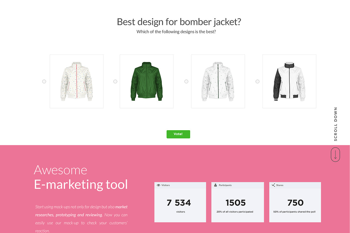 Bomber Jacket Ghost Mockups Set FREE, a Books & Magazine Mockup by Apparel_Mockups (Photo 16 of 21)
