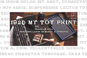 1920 My Toy Print Set