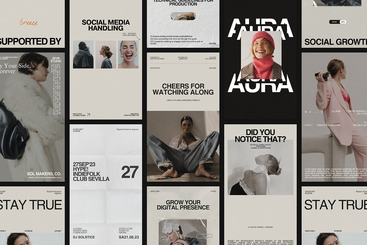 ZEVR | Instagram Template (III), a Social Media Template by Crafted Pixel (Photo 7 of 10)