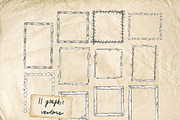 BACKWOODS frames - watercolor&vector, a Templates & Theme by aniunova (Thumbnail 3 of 3)