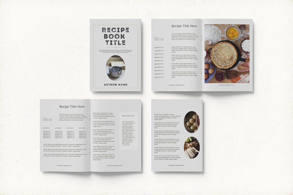 READY | Recipe Book Canva Template preview 7