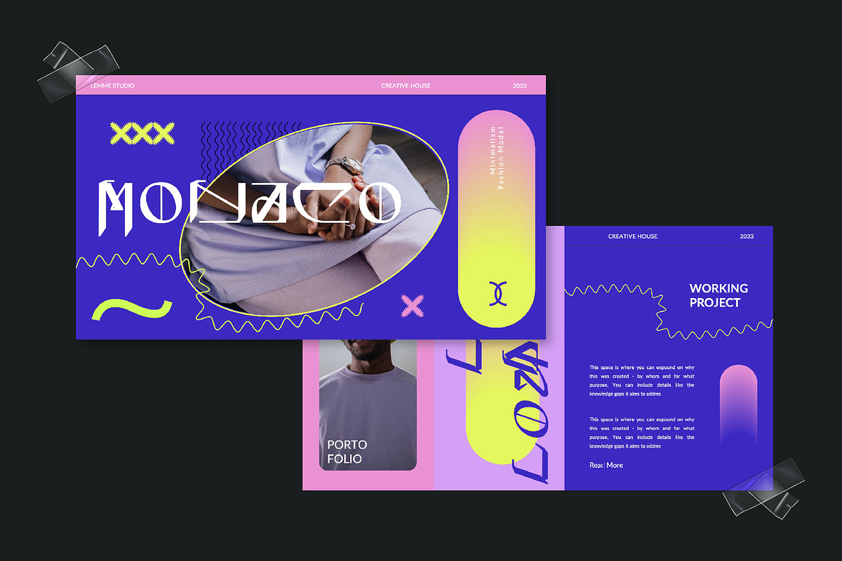 Monaco - Powerpoint Template, a Presentation Template by Meliora Studio (Photo 3 of 8)