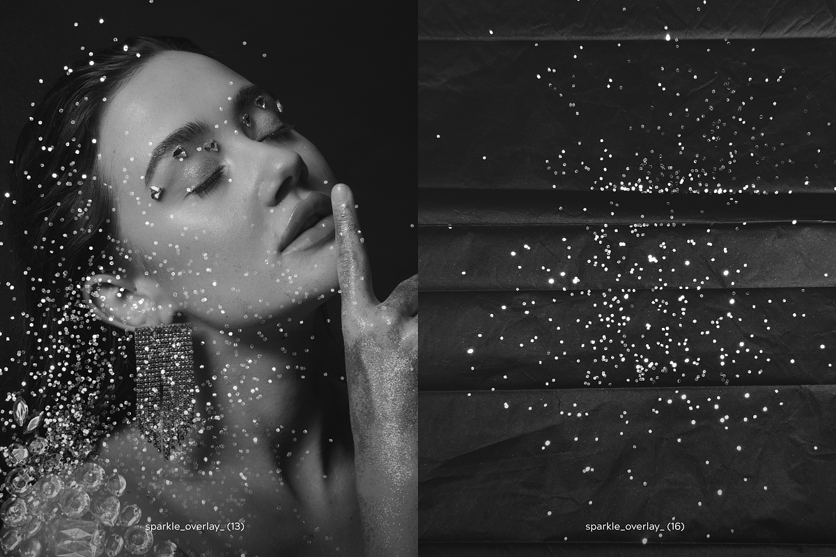 Glitter Photo Overlays, a Texture Graphic by Yana Lesiuk (Photo 2 of 10)