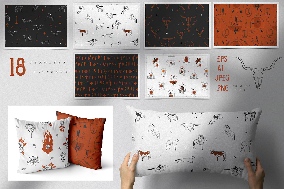 Wild west graphics, an Animal Illustration by Anastasy_helter (Photo 7 of 16)