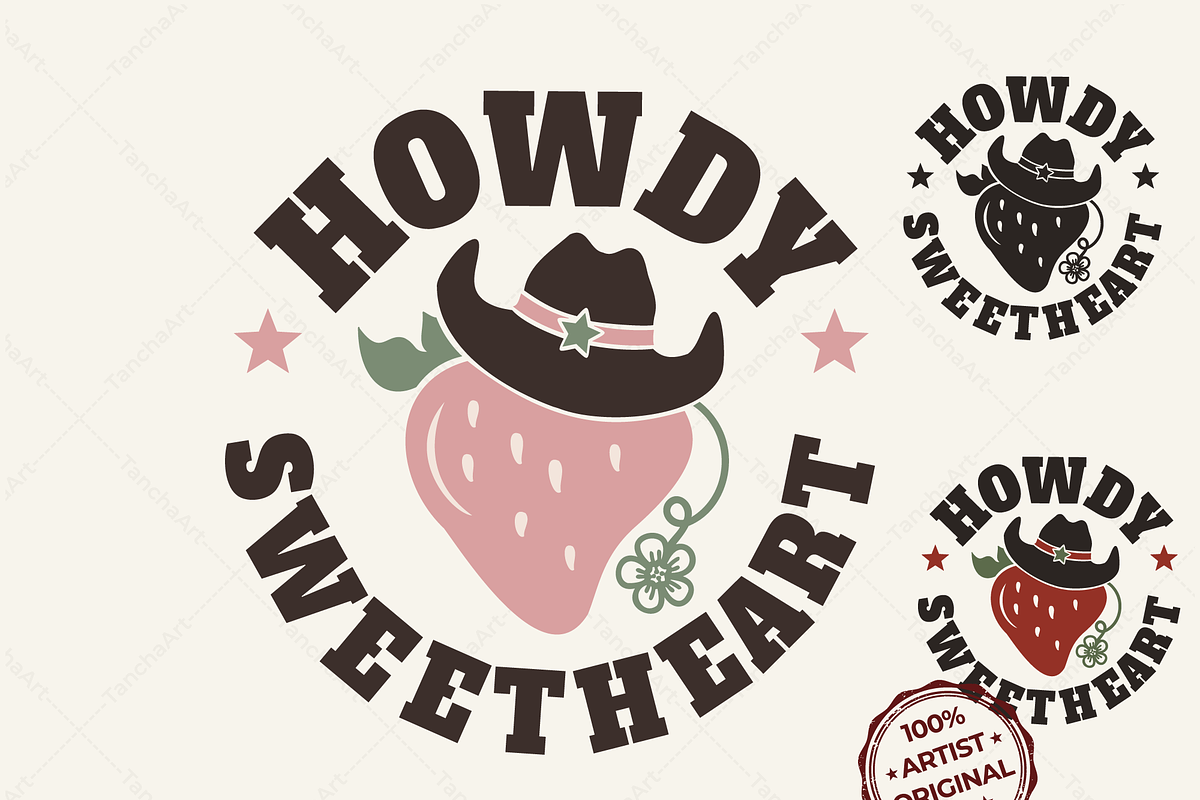 Western Howdy SVG Cowgirl Bacheloret, a Graphic by TanchaArt (Photo 1 of 11)