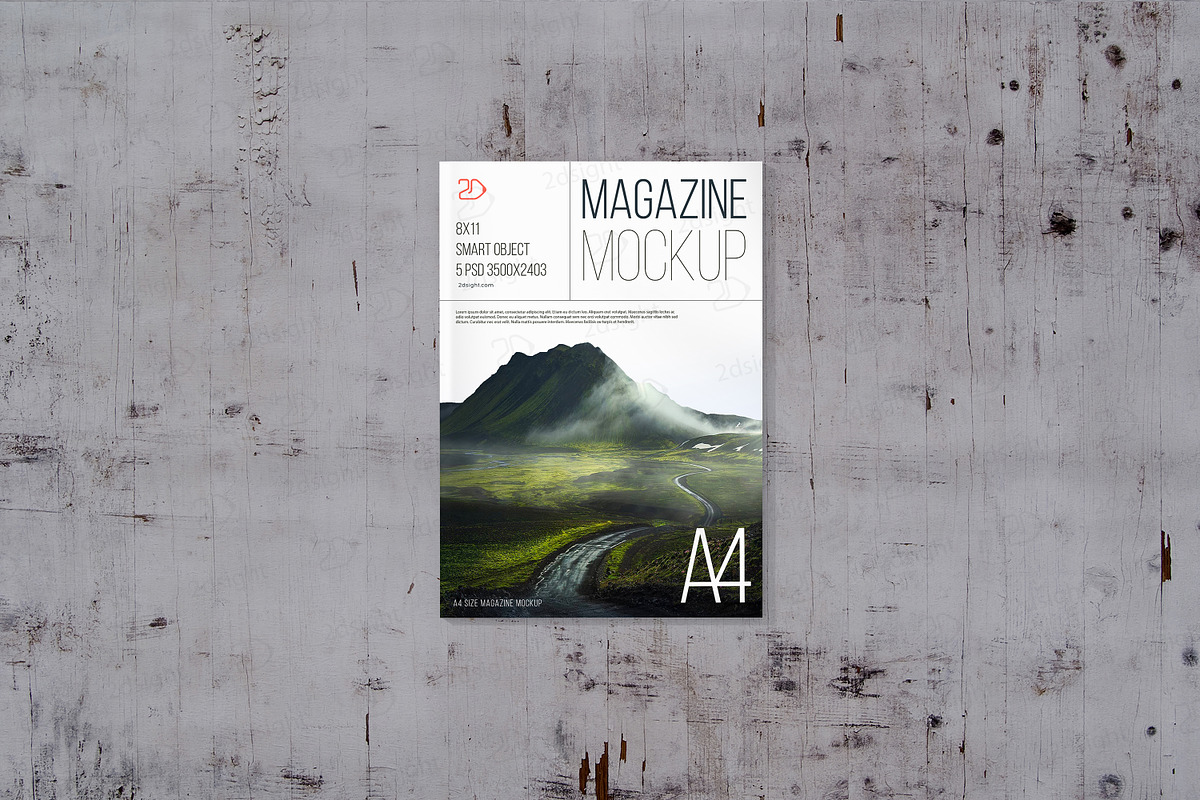 Magazine Mockup Set, a Books & Magazine Mockup by 2dsight (Photo 8 of 10)