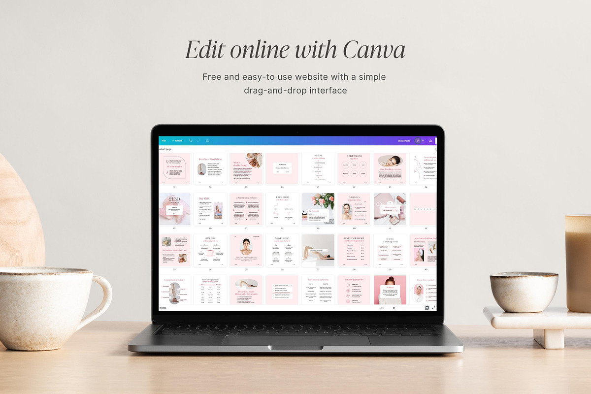 Health & Wellness templates, a Social Media Template by LiliesandBerries (Photo 20 of 21)
