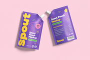 Spout Pouch Packaging Mockup, a Packaging Mockup by Custom.scene (Thumbnail 3 of 3)