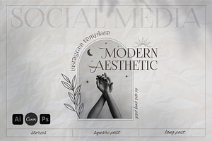 Aesthetic Instagram Template