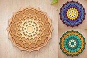 3D Dahlia Flower Design - Cut Files, an Object Graphic by Arshad Ali (Thumbnail 7 of 8)