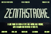 Zenith Stroke - Futuristic Display, a Font by PutraCetol Studio (Thumbnail 4 of 5)