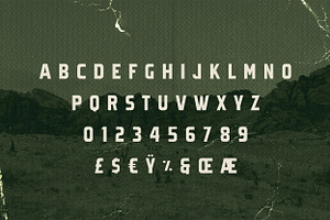 Sonoma Desert Typeface