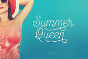 Overheat Typeface, a Script Font by Liviu (Thumbnail 3 of 6)