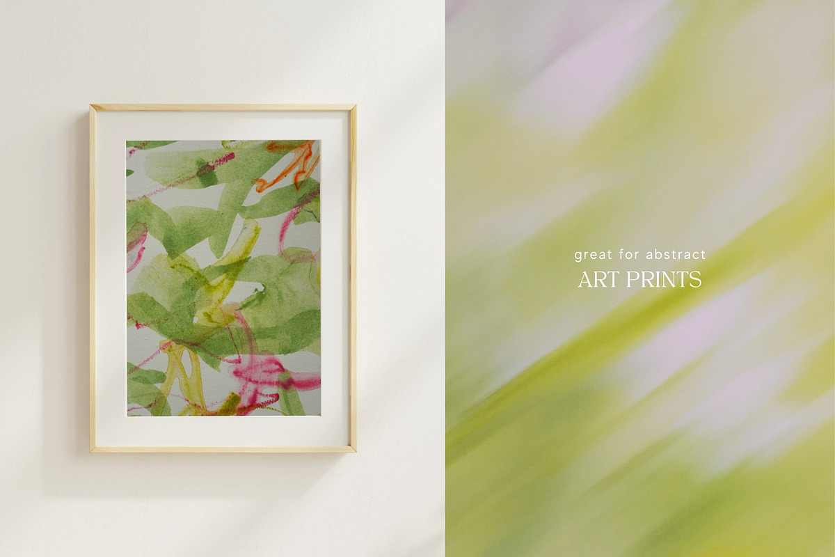 Green Watercolor Art Backgrounds, a Background Graphic by eclosque (Photo 24 of 29)