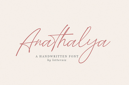 Anathalya Script Font