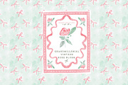 Vintage Grandmillenial Rose Blush, a Seasonal Illustration by Essem Creatives (Thumbnail 1 of 9)