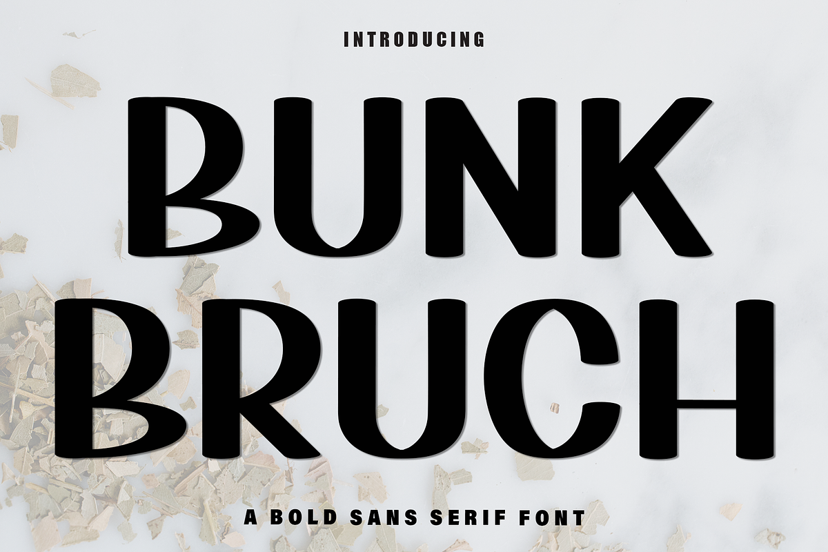 Bunk Bruch, a Script Font by FreshTypeINK (Photo 1 of 8)