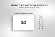 Landscape Blank Poster Frame Mockup, a Merchandise Mockup by positvtplus (Thumbnail 4 of 4)