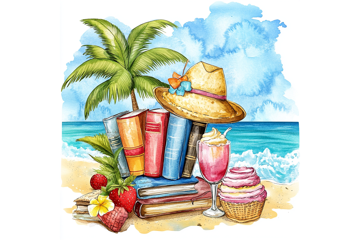 Prompt Summer Brushstroke Clipart, a Decorative Illustration by Creative design (Photo 5 of 7)