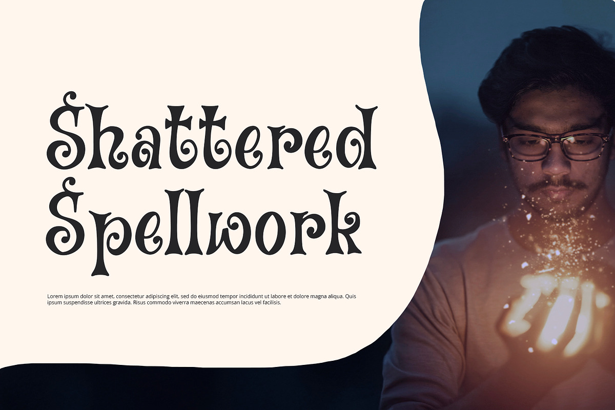 Illusion Thread - Display Font, a Handwritten Font by Alpaprana (Photo 4 of 10)
