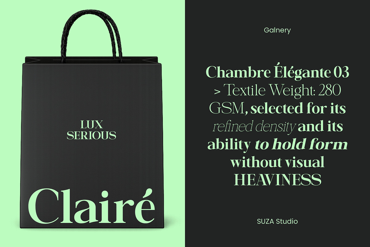 Galnery, a Serif Font by Suza Studio (Photo 11 of 13)