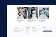 Bridal - Wedding Website Template, a HTML Template by TNCFlow (Thumbnail 3 of 5)
