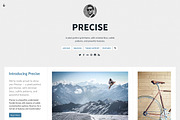 Precise Tumblr Theme, a Websites & App Template by Themelantic (Thumbnail 1 of 5)