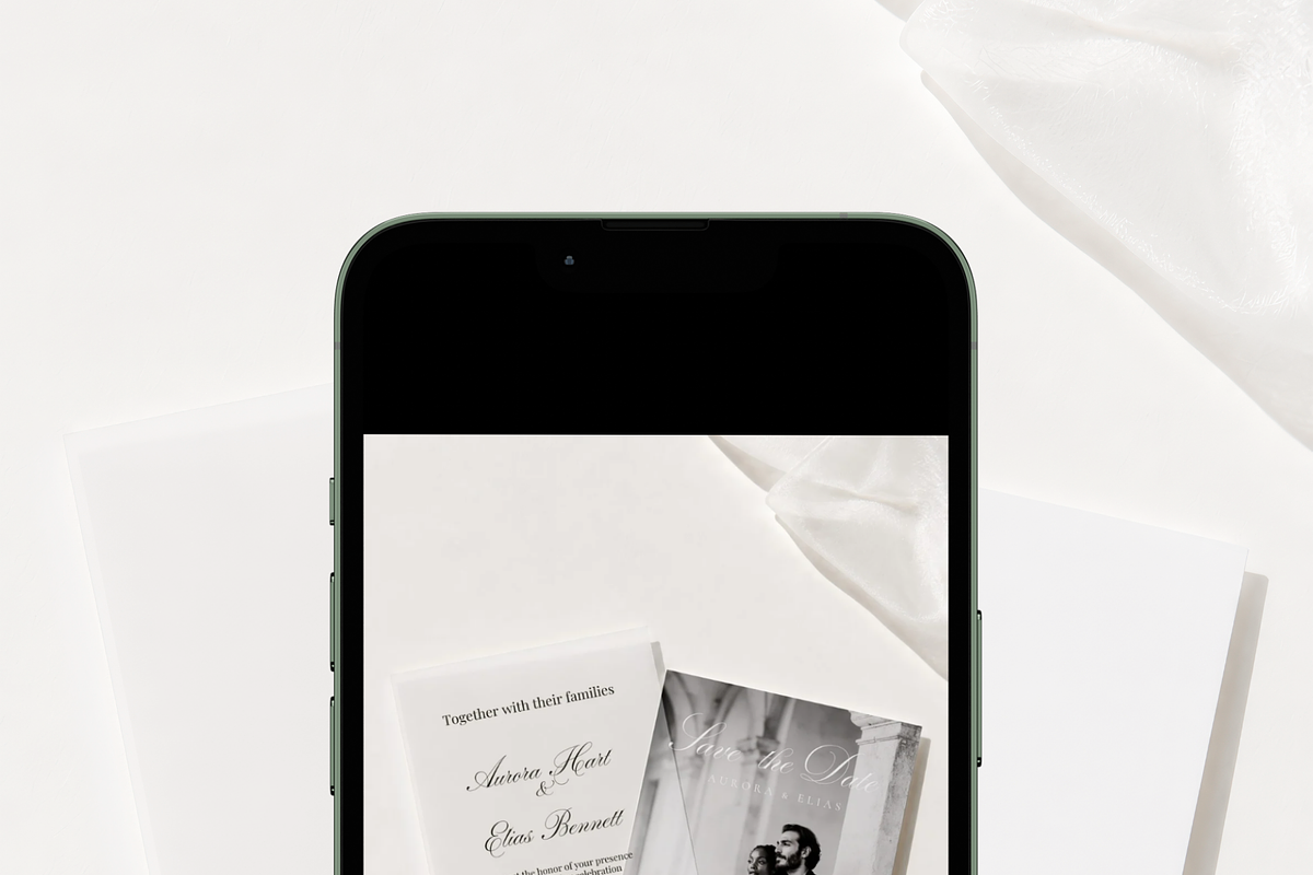 5x7 Wedding Invitation Vellum Mockup, an Advertising Mockup by Serenefeeling (Photo 5 of 6)