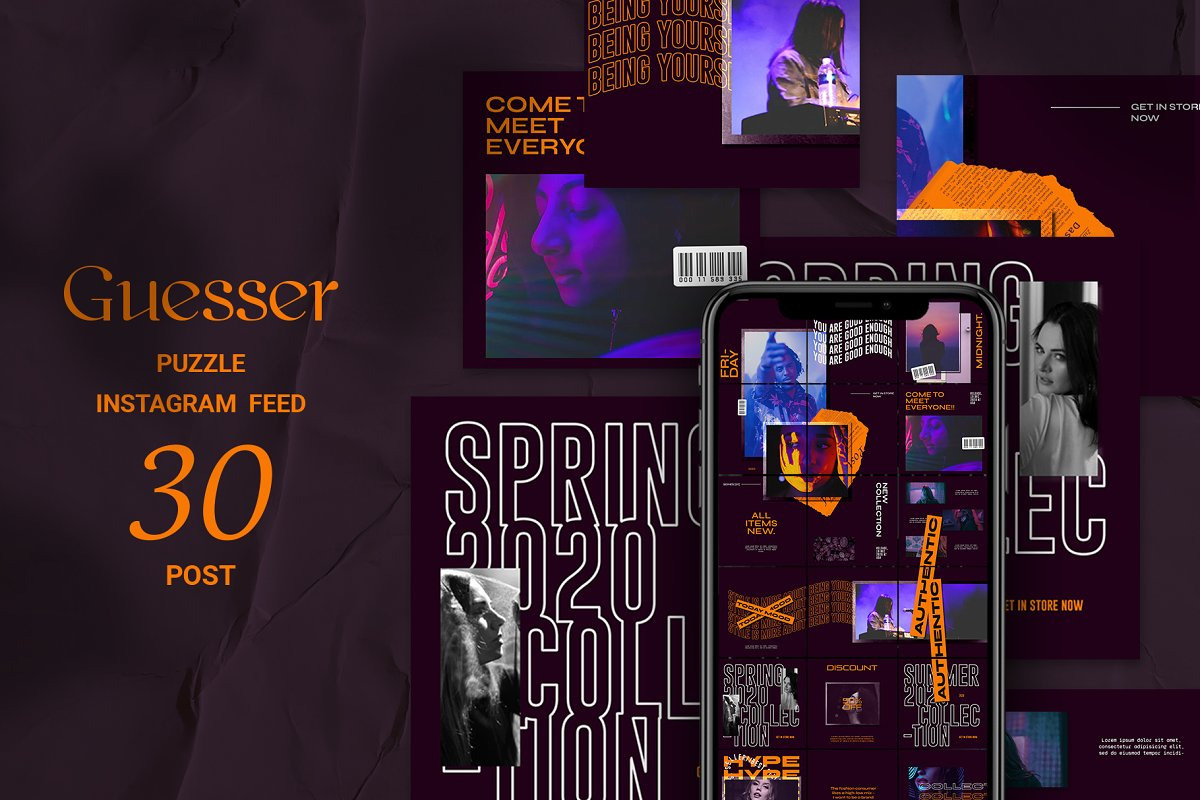 Bundle Streetwear Instagram Vol1, a Social Media Template by Azruca (Photo 17 of 22)