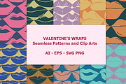 Valentine's wraps, seamless patterns, a Pattern Graphic by Paperwitch (Thumbnail 1 of 3)