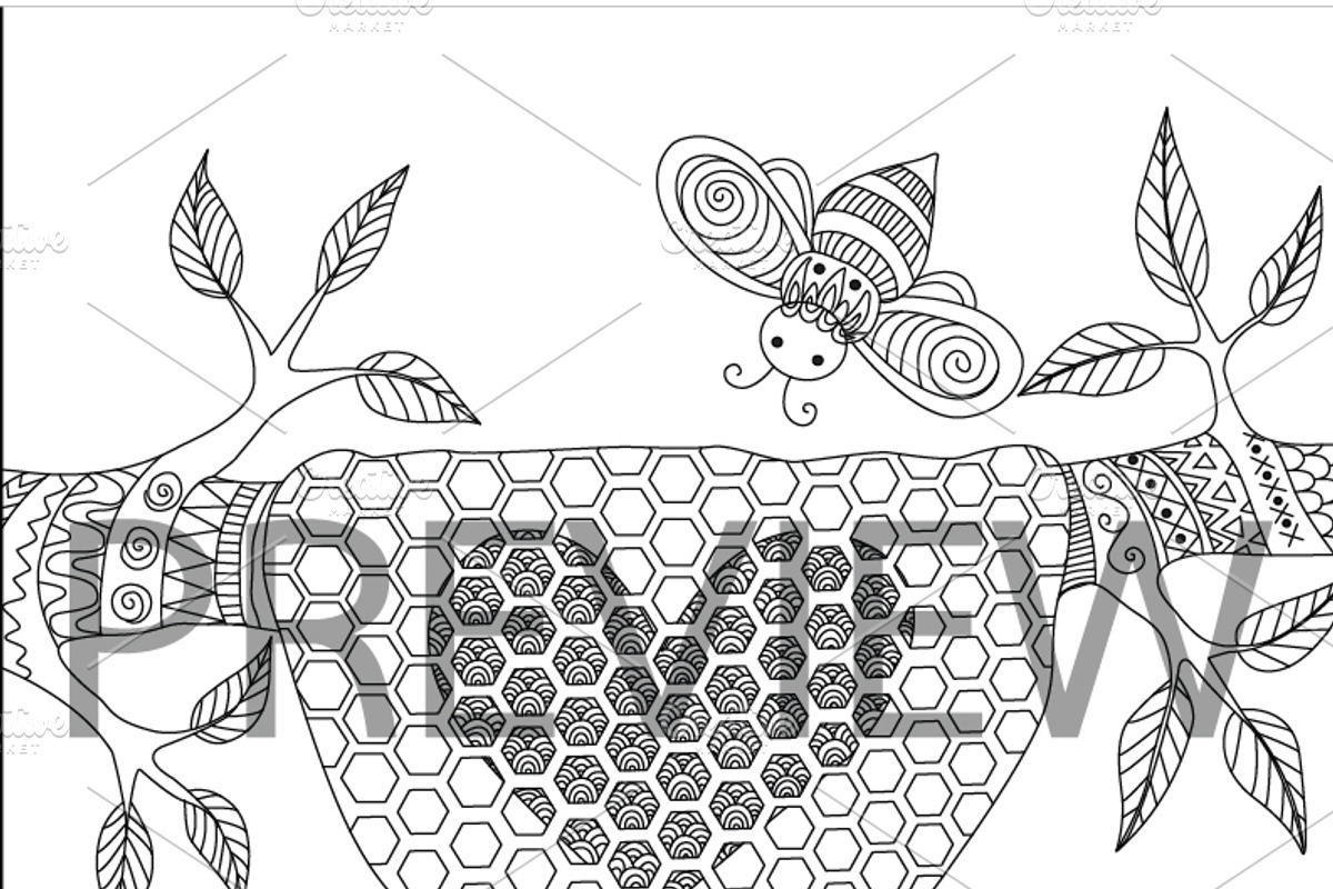 35 Valentine's coloring, an Animal Illustration by Somjai King (Photo 21 of 36)