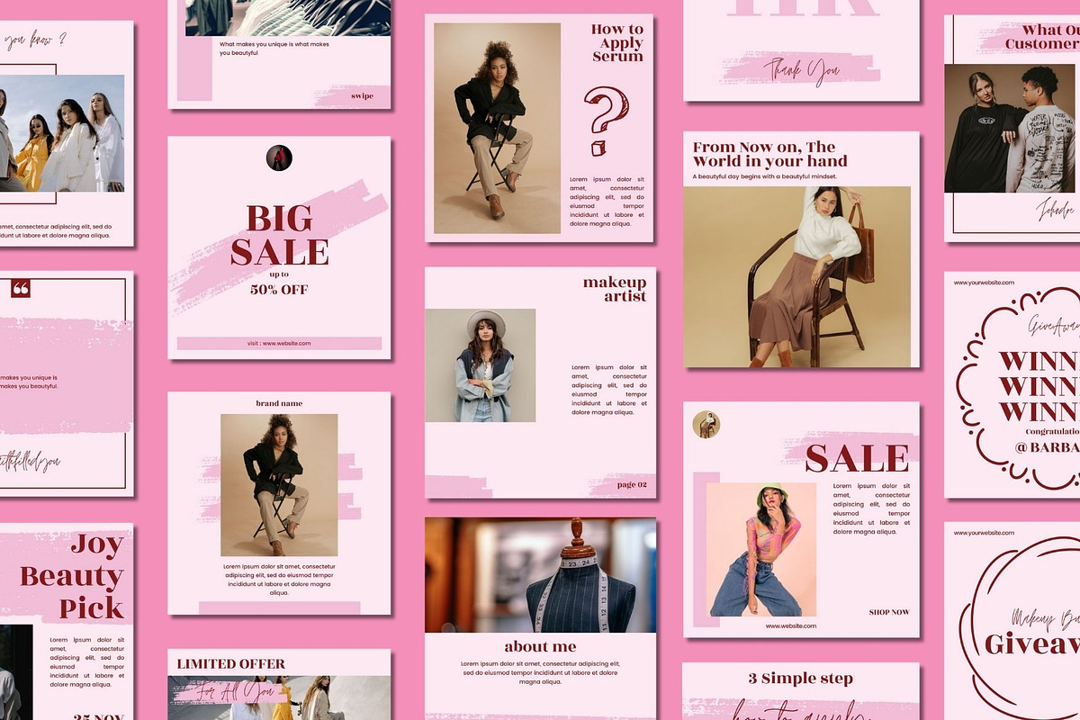 Flymingo Social Media Post Template, a Social Media Template by BoontenStudio (Photo 4 of 7)